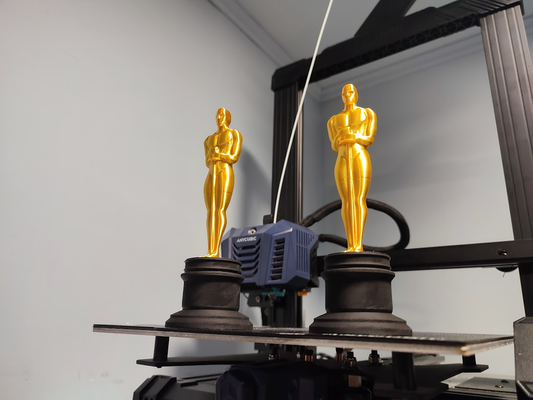 oscar award remixed by ladamtla household decor oscaraward gold silk 3d print model - Mito3D