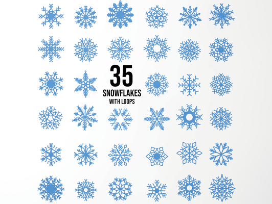 35 snowflakes pack weihnachten dekoration by spitze mischen haushalt dekor schneeflocke aufhänger winter hängend zuhause haus einstellen sammlung ornament baum weihnachtsdekorationen weihnachtsbaum wohnkultur urlaub ästhetisch 3d print model - Mito3D