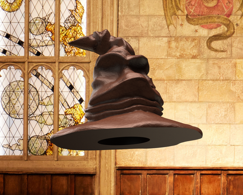 harry vasaio ordinamento cappello dito giocattolo remixato by picco mescolare giocattoli giochi carattere puntello potter film movieprop hp figo 3d print model - Mito3D