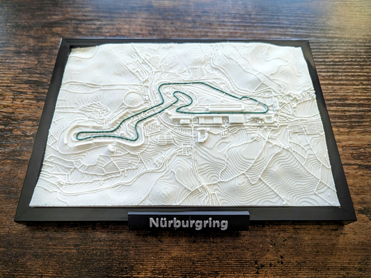 nurburgring germany 3d mini f1 edition by jarvizar household decor nurburg formula1 formula 1 one german motorsport miniature multicolor ams 3d print model - Mito3D