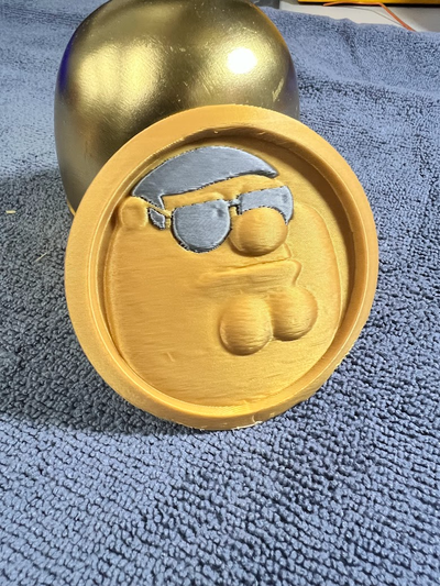 peter griffin fortnite dual sided medallion multicolor remixed by jrwagz art coin & badges fort nite 3d print model - Mito3D