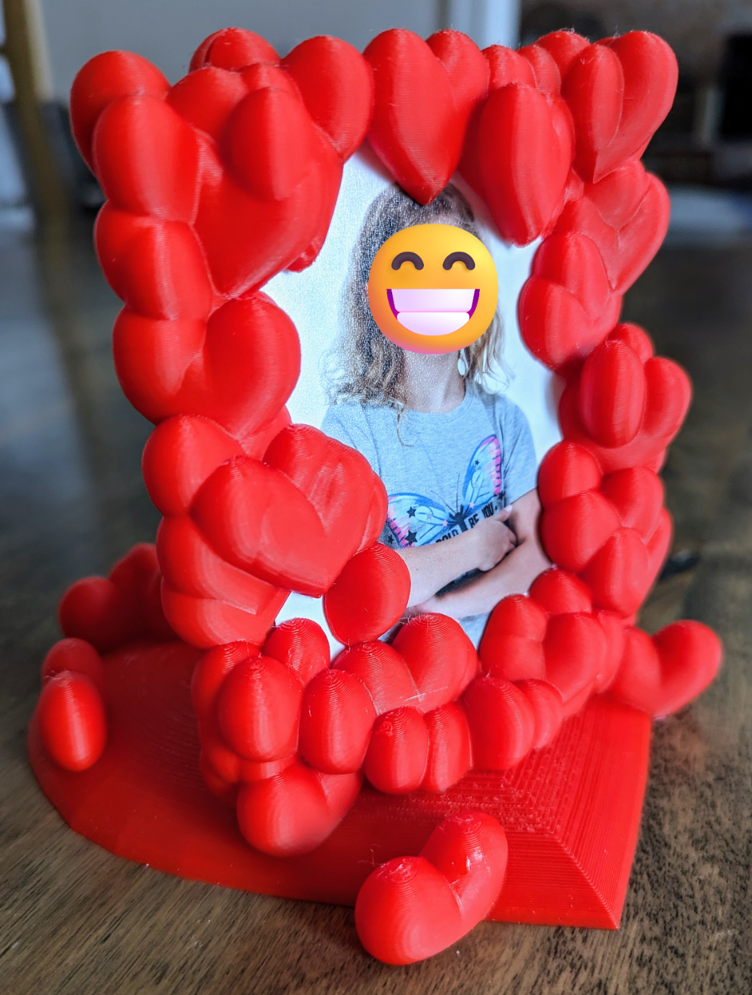 croissance aimant cœurs 2 x3 to 5 x7 photo cadre by chanceux luc ménage décor cœur image photographie supporter saint valentin saint valentin l'amour rouge décoration forme bureau accessoire cadeau afficher 3D print model - Mito3D