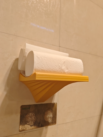 toilet paper by zhaozhao household house models restroom wc holder 3d print model - Mito3D