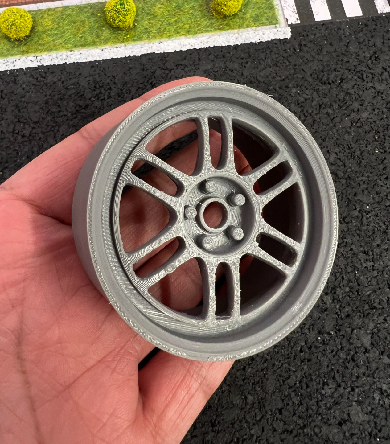 enkei rpf1 real rad dekor by rote linie haushalt abonnieren räder reifen rand felgen zubehör dekoration supersportwagen hyperauto jdm schreibtisch zubehörteil wagen autos 3D print model - Mito3D