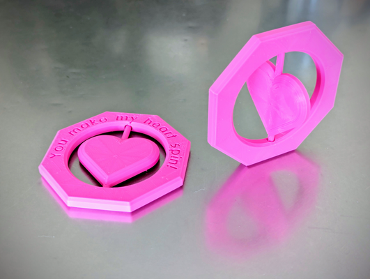 gehölz herz valentinstag by abonnieren spielzeuge spiele dreht printinplace zappeln drucken ort liebe 3d print model - Mito3D