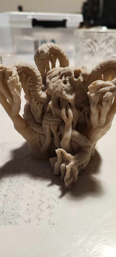 castlevania esser neu gemischt by garnele sotd kunst skulpturen 3d print model - Mito3D