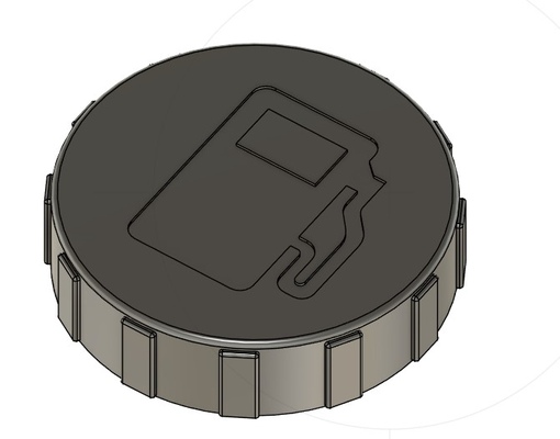 combustible gorra m115x6 by casa pasatiempo bricolaje diy vehiculos gas tapa gasolina 3d print model - Mito3D