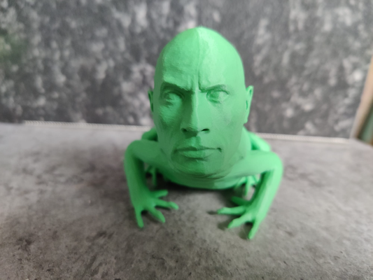 felsen dwayne frosch johnson neu gemischt by abonnieren kunst modelle stein the rock meme 3d print model - Mito3D