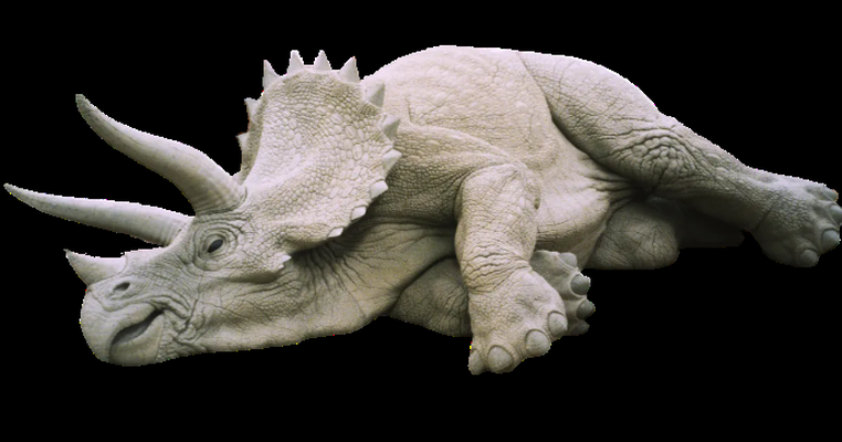 triceratops jurassisch park hutschmiede by sitsero kunst 2d dreirad dino dinosaurier welt mehrfarbig film kino 3d print model - Mito3D