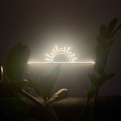 néon signe coucher soleil by couvrir ménage décor art mur décorations 3d print model - Mito3D
