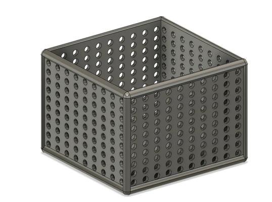 estábulo cesta tamanho 125x110x80 exterior 105x100x80 by crizzo casa modelos cozinha 3d print model - Mito3D