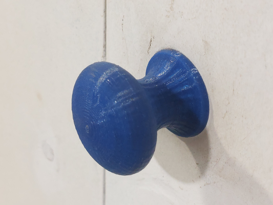 simple wardrobe door knobs by pedrokv household house models knob doorknob 3d print model - Mito3D