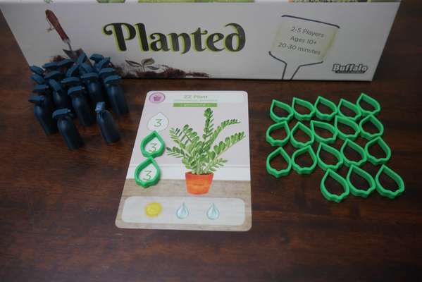 planted 3d tokens leaves plant food by vorkosigan78 toys & games board game accessory pieces leaf spray bottle 3d print model - Mito3D