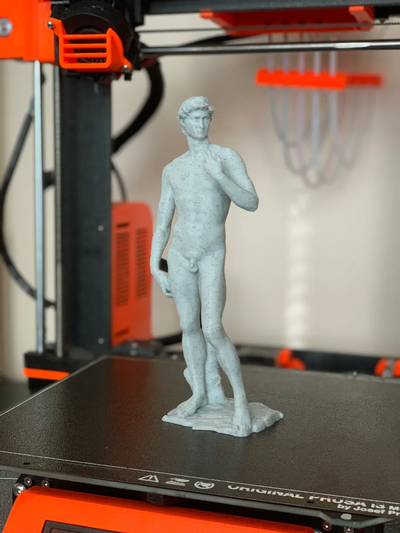 david michelangelo by pzi 3d kunst skulpturen skulptur repliken florenz italien di 3d print model - Mito3D