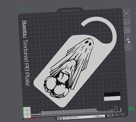 velma ghost door knob hanger by 3dunspol household decor funny 3d print model - Mito3D