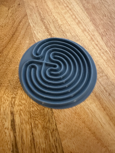 doigt labyrinthe remixé by devm33 jouets jeux méditer méditation 3d print model - Mito3D