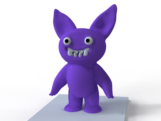 cute monster by cornholio art sculptures comic sculpting toon 3d print model - Mito3D