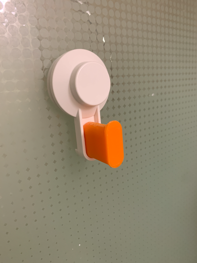 hook ikea tisken suction cup by user 3257010834 household house models 3d print model - Mito3D