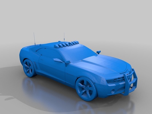 camaro by lamerhouse 3d impressora acessórios miniatura carro automotivo auto thingiverse 3d print model - Mito3D