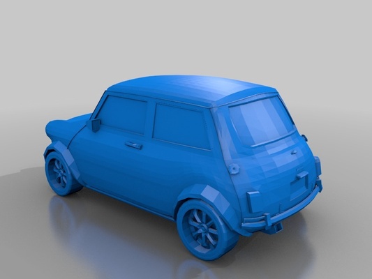 mini by lamerhouse passatempo fai veicoli miniatura macchina auto thingiverse 3d print model - Mito3D