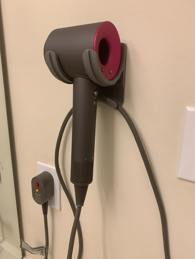 dyson dryer wallmount by user 3257010834 household house models 3d print model - Mito3D