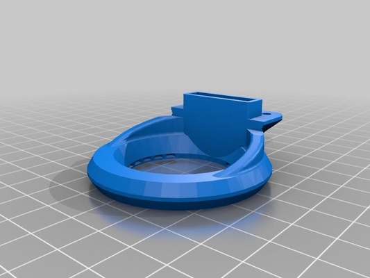 anycubic kossel cooling fan e3d v6 hot by tobashadow 3d printer parts thingiverse 3d print model - Mito3D