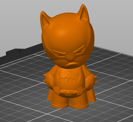 batman ajustar impressora fixo remixado by sombra 3d teste modelos 3dbenchy impressão calibração 3d print model - Mito3D