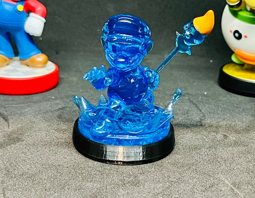 gölge mario amiibo by kaelskreasyonları sanat heykeller 3d print model - Mito3D