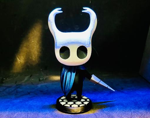 hollow knight amiibo by kaelskreations art sculptures 3d print model - Mito3D