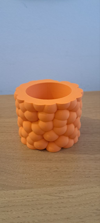 casuale bolla vaso by idiota 3d domestico arredamento ikea mobilia accessori falso pianta 3d print model - Mito3D