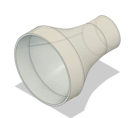 portátil ac manguera tubo reductor by mochería herramientas máquina 3d print model - Mito3D