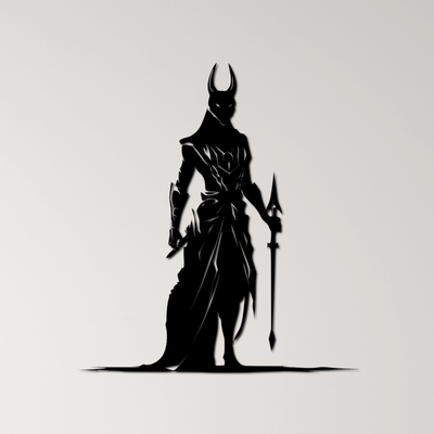 anubis mauer kunst by ri0m0 2d ägypten gottheit mythologie silhouette schakal leben tod uralt pharao wächter grab hieroglyphe schutz unterwelt zeremonie göttlich eckzahn einbalsamieren spiritualität 3d print model - Mito3D