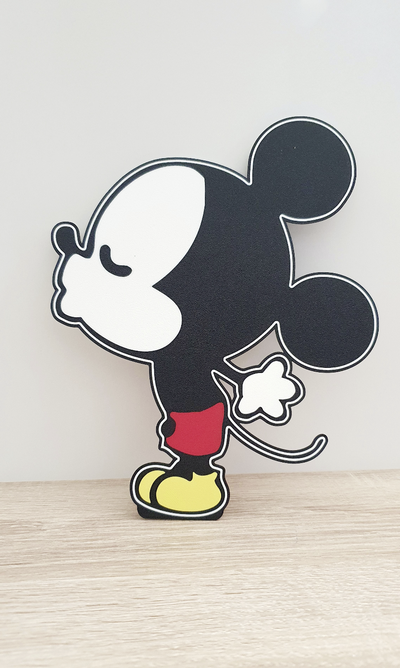 mickey fare hafif kutu by rtrigo3d ev halkı dekor kutu yer imi minnie sevgililer gün lamba led rtr3d 3d print model - Mito3D