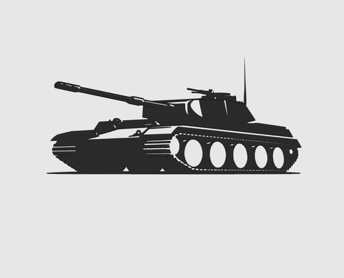 tanque arte parede by corcunda 2d 3d print model - Mito3D