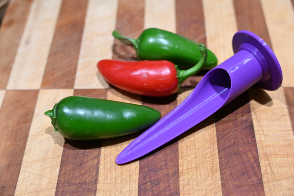 jalapeno nucleo attrezzo by vescica domestico casa modelli cucina peperoncino 3d print model - Mito3D