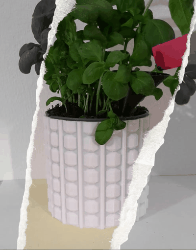 erba fioriera irrigazione by listino prezzi generale domestico giardino arredamento auto fiore acqua vaso cucina organizzazione pentola cucinando decorazione moderno geometrico 3d print model - Mito3D