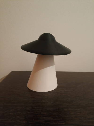 ovni by mr peter ménage décor ufotoy extraterrestre mystère sci scifi 3d print model - Mito3D