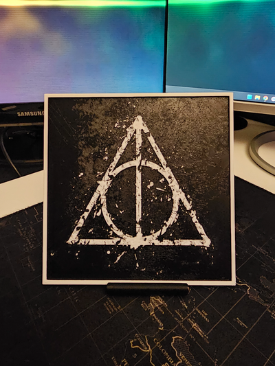 tödlich heiligtümer hutschmiede by think3d generativ 3d modell lithophan farbton 2d kunst 2dart harry töpfer potter tv film serie 3d print model - Mito3D