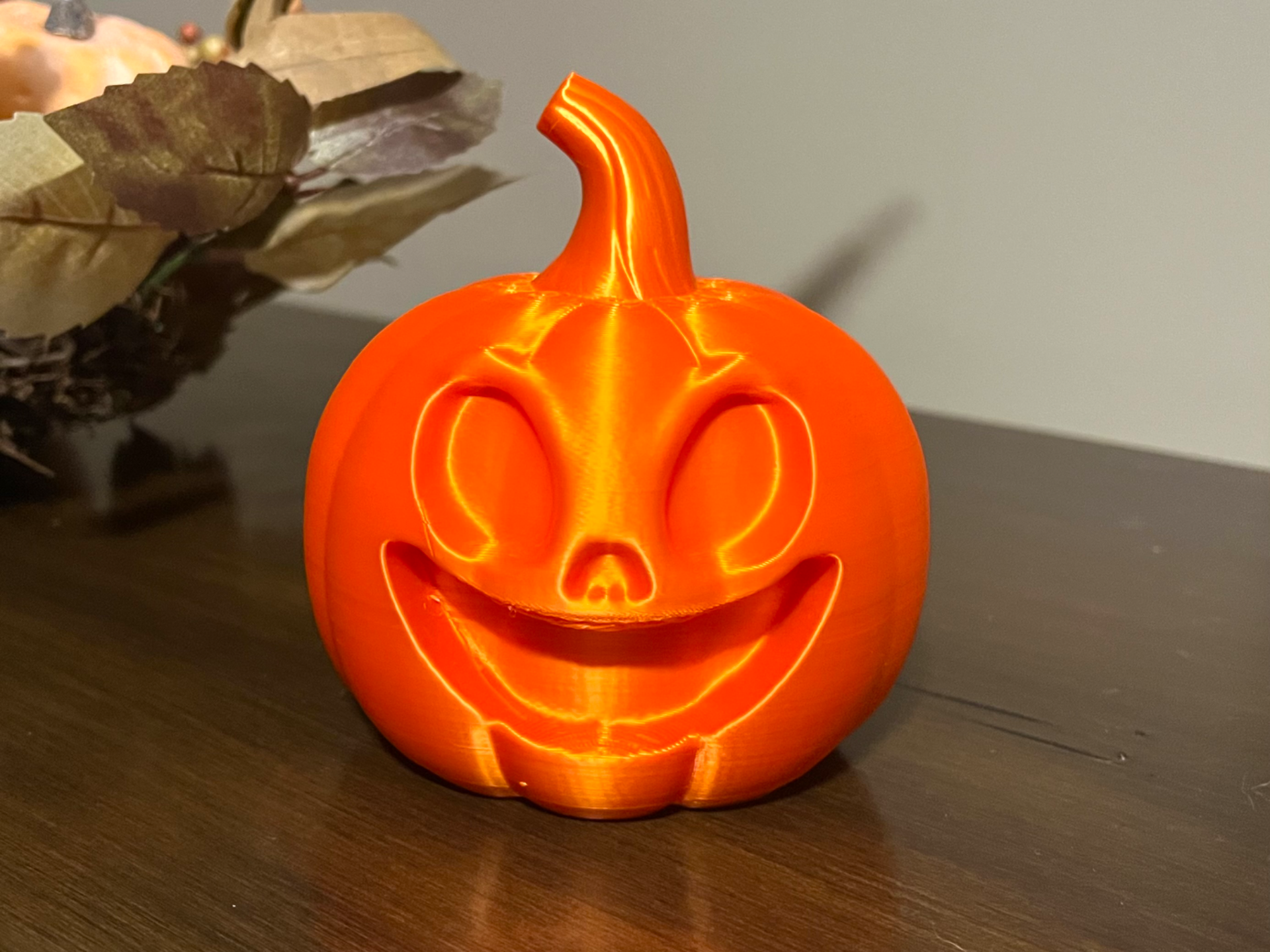 spaventoso halloween zucca by crazycoolprints3d domestico arredamento mmu ams multi colore vacanza decorazione decorazioni bambu 3D print model - Mito3D