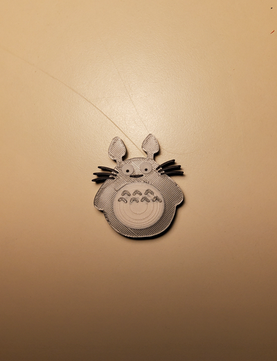 totoro by gezinti ev halkı dekor ghibli mini figür mıknatıs 3d print model - Mito3D