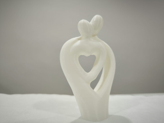 amanti abbraccio arredamento casa scultura by fv corsa arte sculture accessori amore san valentino scanner amante my bellissimo modello 3d innamorati 3d print model - Mito3D