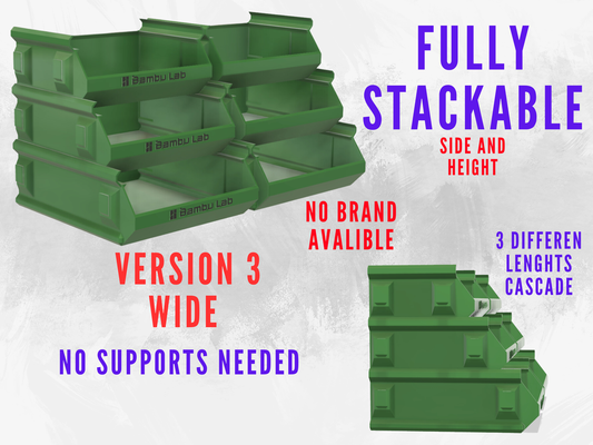 breit stapelbar box v3 by surin andro werkzeuge veranstalter behälter container stacable stakable verbinden anschließbar kaskade variable turm verbindung seiten 3d print model - Mito3D