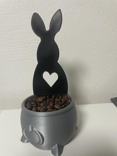 ostern hase by lukas janoch haushalt dekor osterhase 3d print model - Mito3D