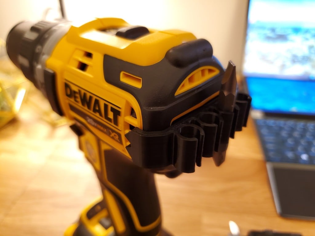 drill driver bit attachment by nrdaeger tools hand 20v clip dewalt drillattachment max screwdriver snaptogether 3D print model - Mito3D