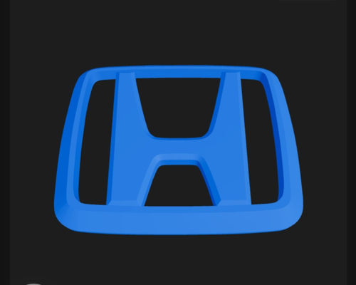 honda emblème by swc création loisir diy véhicules jdm 3d print model - Mito3D