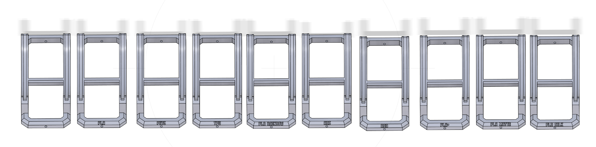 filament spool organizer type remixed by circlef 3d printer accessories 3D print model - Mito3D