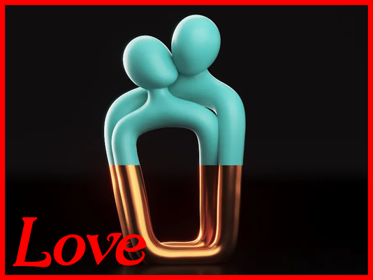 âme lien couple minimaliste décoration maison by stlcraft ménage décor saint valentin journée valentines cadeau l'amour belle impressionnant 3d impression art sculpter charmant marié 3d print model - Mito3D