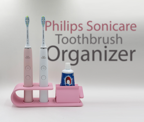 philips sonicare spazzolino organizzatore by ruvim kub utensili organizzatori in piedi dentifricio standfordentifricio ruvimkub organizzazione titolare supporto spremiagrumi 3d print model - Mito3D