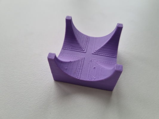 2x2 kreuz hubelino kompatibel by dutch3d spielzeuge spiele marmor lauf 3d print model - Mito3D