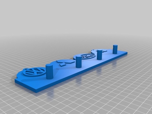 my personalizzato chiave appendiabiti personalizzatore by bas7ard domestico arredamento 3d print model - Mito3D